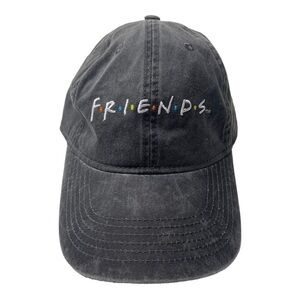 Friends Women’s Faded Black Adjustable Hat